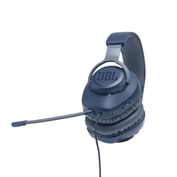 JBL Quantum 100 Wired Over-Ear Gaming Headset -Blue