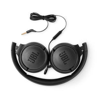 سماعات JBL Tune 500 سلكية On-Ear مع ميكروفون وصوت باس
