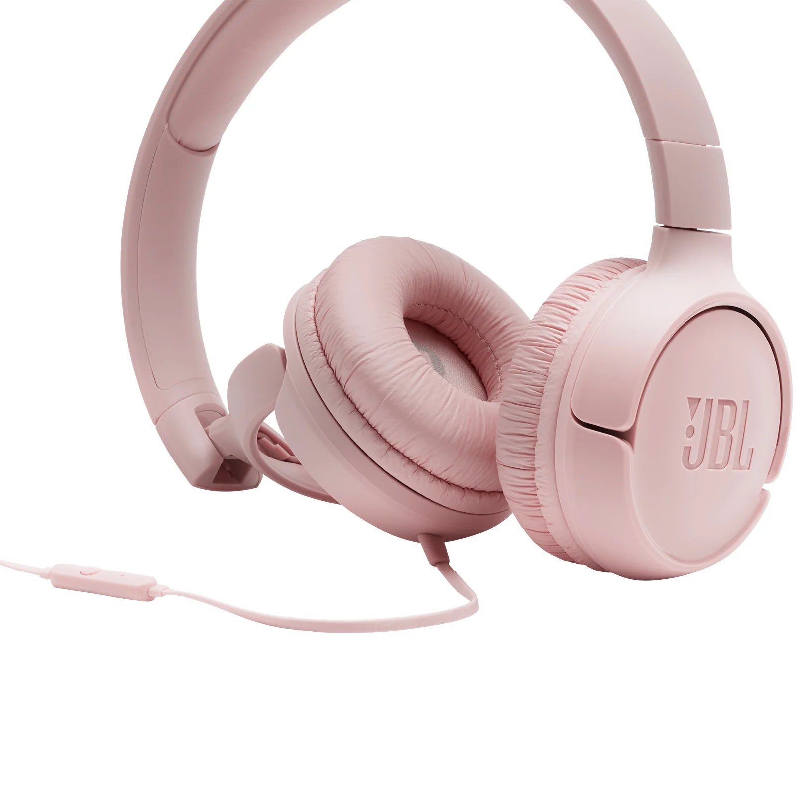 JBL Tune 500 Wired On-Ear Headphones with Mic - Pure Bass Sound