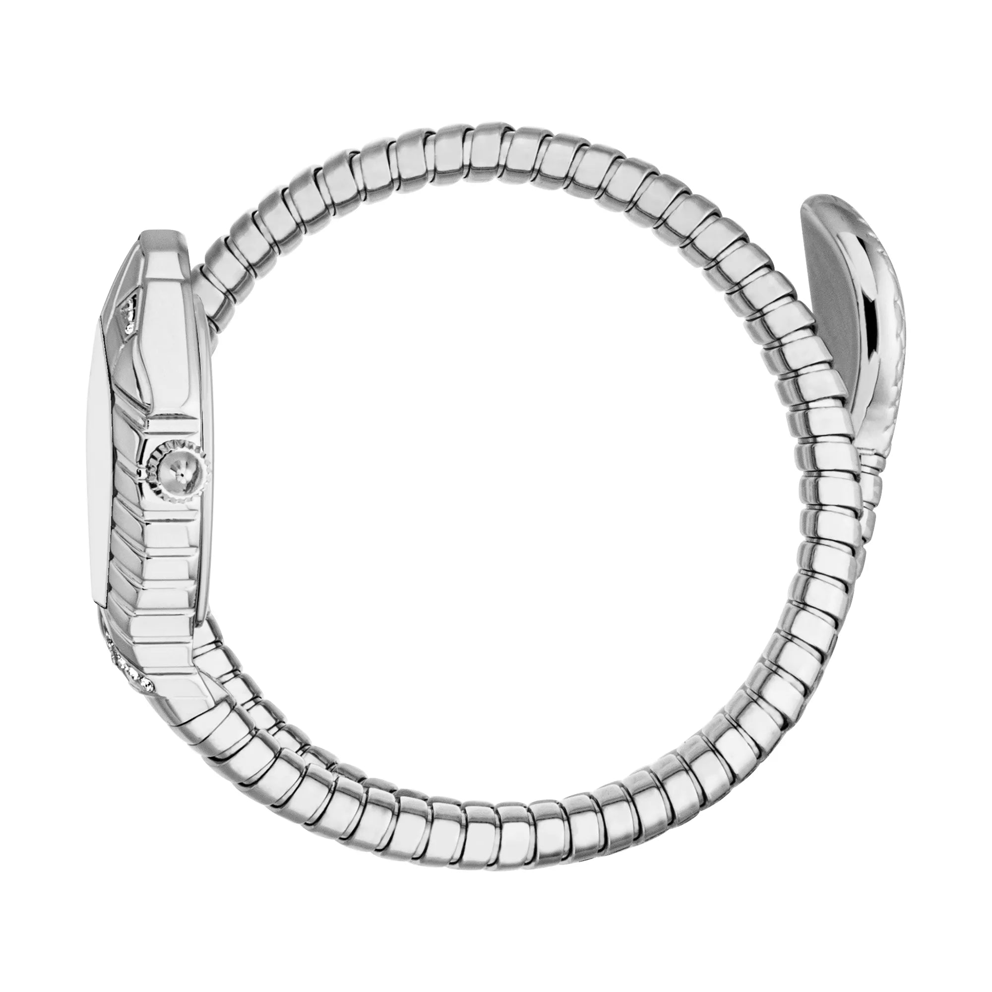JUST CAVALLI JC1L356M0015 SILVER STEEL BAND WHITE DIAL  FOR WOMEN