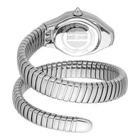 JUST CAVALLI JC1L375M0015 SILVER STEEL BAND WHITE DIAL  FOR WOMEN