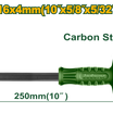 JADEVER Concrete Chisel 4×16×250mm – Heat Treated Masonry Chisel (JDCC1303)
