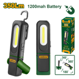 JADEVER Flashlight – 350 Lumens High Mode, 1200mAh Battery, Up to 6.5H Runtime, IP62 Rating (JDFL7508)