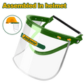 JADEVER Face Shield Bracket for Helmet – PVC Visor, Impact Resistant, Universal Fit (JDFP1310)