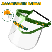 JADEVER Face Shield Bracket for Helmet – PVC Visor, Impact Resistant, Universal Fit (JDFP1310)