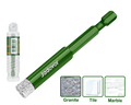 JADEVER Brazed Diamond Core Drill Bit – 6/14/16mm, 10mm Diamond Height, 1/4" Hex Shank (JDKJ5K06 / JDKJ5K14 / JDKJ5K16)