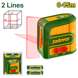 JADEVER Self-Leveling Line Laser – Red Cross Laser, ±2mm Accuracy, 15m Range (JDLE1M03)