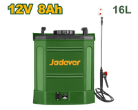 JADEVER Cordless Backpack Sprayer 16L | 12V (JDLSY1508)