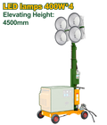 JADEVER LED Light Tower 400W – Portable Manual Winch Lighting Tower (JDMLT2Q40)