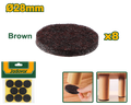 JADEVER 8pcs Self-Adhesive Pads – Ø28mm, 3mm Thick (JDPAS1115)