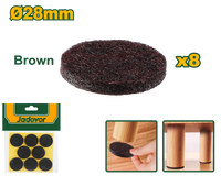 JADEVER 8pcs Self-Adhesive Pads – Ø28mm, 3mm Thick (JDPAS1115)