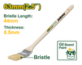 JADEVER Paint Brush with Curved Head 63mm | 2.5" (JDPE3325)