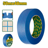 JADEVER Blue Masking Tape 48mm x 50m – Easy Peel, for Painting & Straight Edges (JDPN5H48)