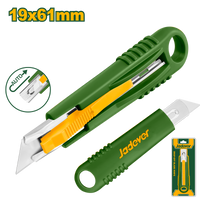JADEVER Retracting Safety Utility Knife – Self-Retractable Blade with Ergonomic Non-Slip Handle (JDRSUK19)