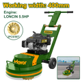 JADEVER Concrete Polisher (Dry) 400mm – Gasoline Floor Polishing Machine 5.5HP (JDSFM2A252)