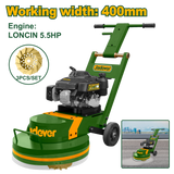 JADEVER Concrete Polisher (Dry) 400mm – Gasoline Floor Polishing Machine 5.5HP (JDSFM2A252)