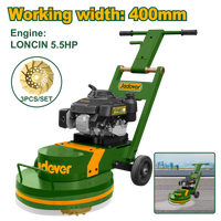 JADEVER Concrete Polisher (Dry) 400mm – Gasoline Floor Polishing Machine 5.5HP (JDSFM2A252)