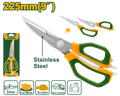 JADEVER Multi-Function Kitchen Scissors – Stainless Steel 225mm (JDSX1605)