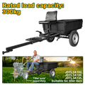 JADEVER Trailer – 300kg Load Capacity, Leaf Spring Suspension, Mechanical Foot & Hand Brake (JDTDR7A30)