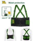 JADEVER Back Support Belt – Size XL (47"-56"), Adjustable Suspenders, Lumbar Protection (JDTG901XL)