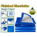 JADEVER PE Tarp Sheet 4×6m – Waterproof Heavy Duty Protective Tarp (JDTQ1146)