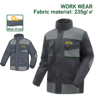 JADEVER Work Jacket – Heavy Duty Workwear Jacket with Reflective Details (JDUN3803)