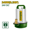 JADEVER 24V DC Submersible Water Pump 0.3HP – Clean Water Pump 67L/min (JDWPQDC24)