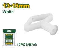 JADEVER Plastic Toggle Anchor – 13–16mm, PE Material, White, Pack of 12 (JDXTI921)