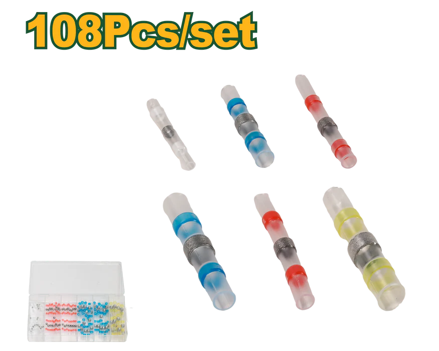 Jadever Wire Connectors with Heat Shrink 80 Pcs Waterproof Jadever Wire Connectors with Heat Shrink 80 Pcs Waterproof
