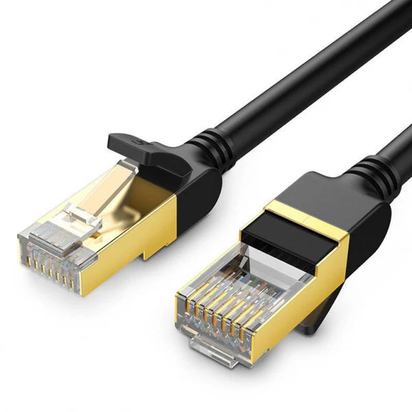Ugreen Cat 7 F/FTP 10M LAN Cable (Black) – 10Gbps