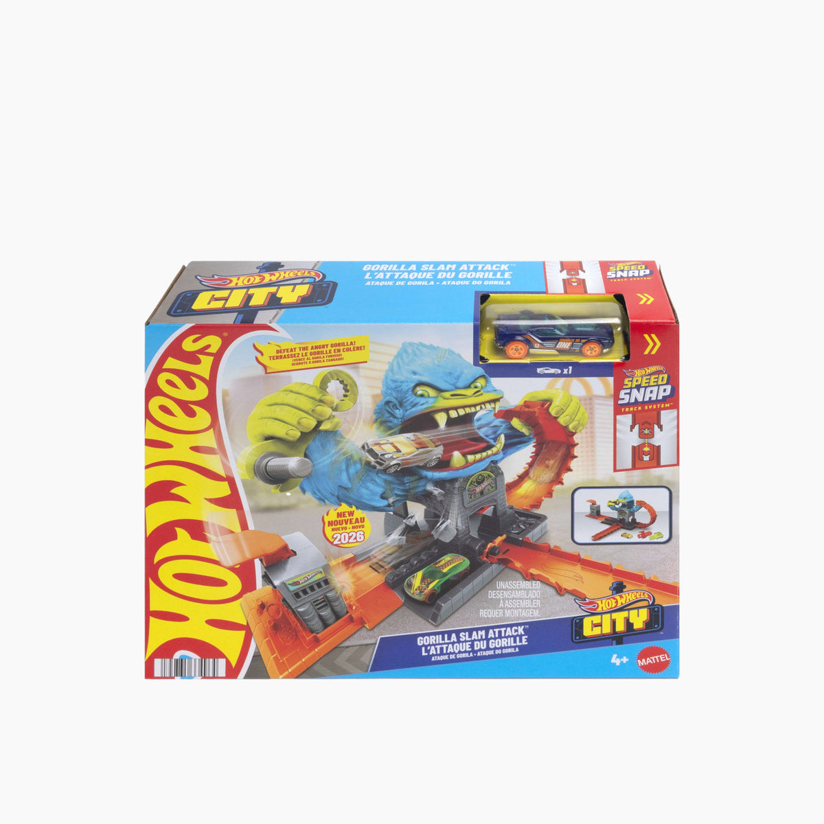Hot Wheels City Gorilla Repair Shop