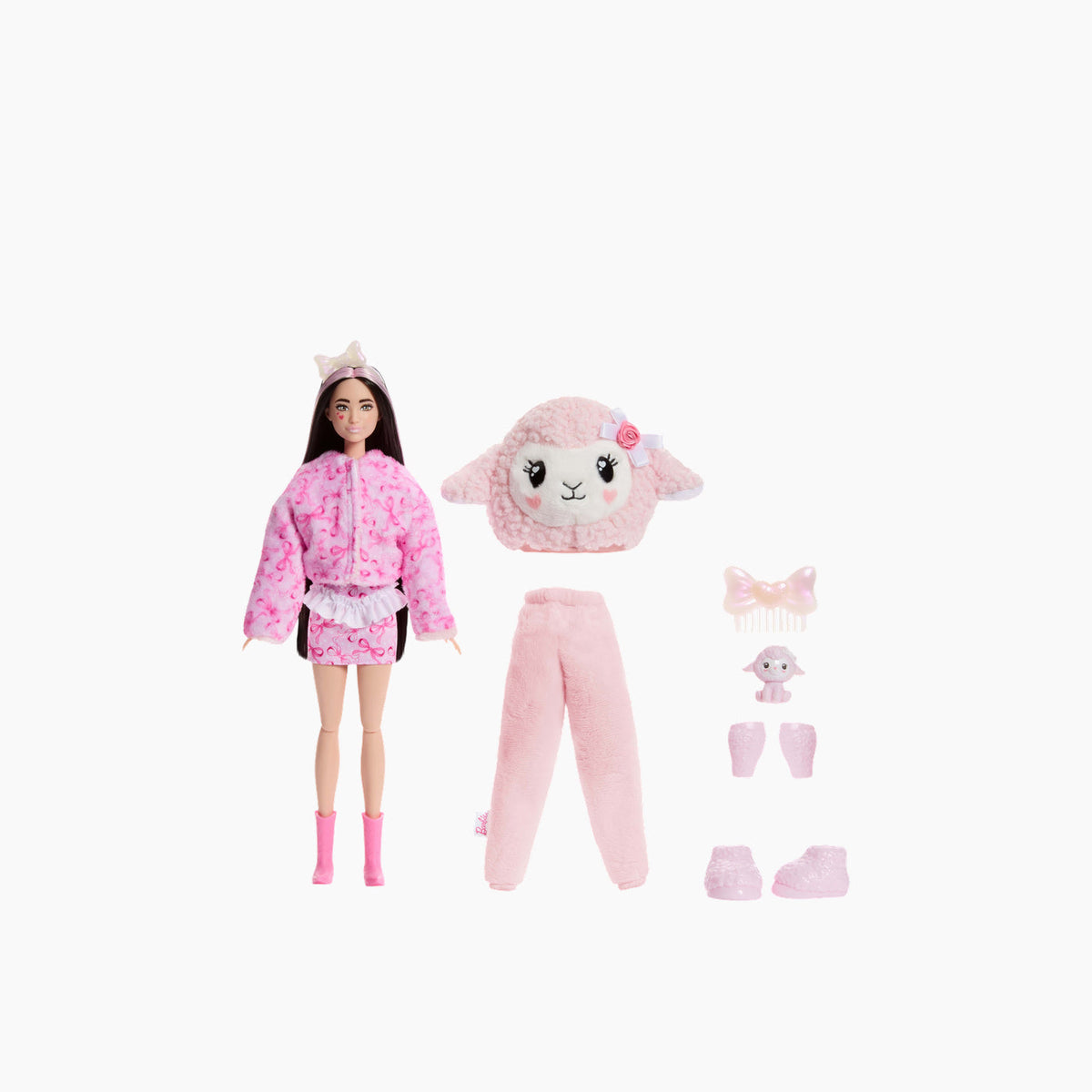 Barbie Cutie Reveal Care Bears Sweet Bows Series Brunete