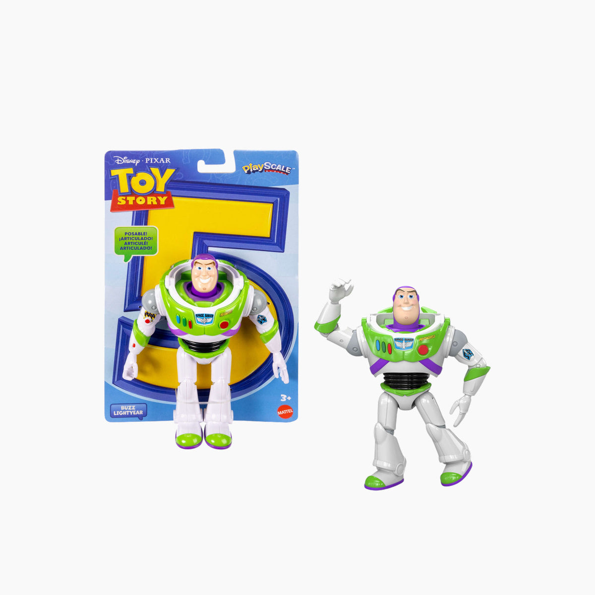 Mattel Disney Pixar Toy Story Buzz Lightyear Action Figure