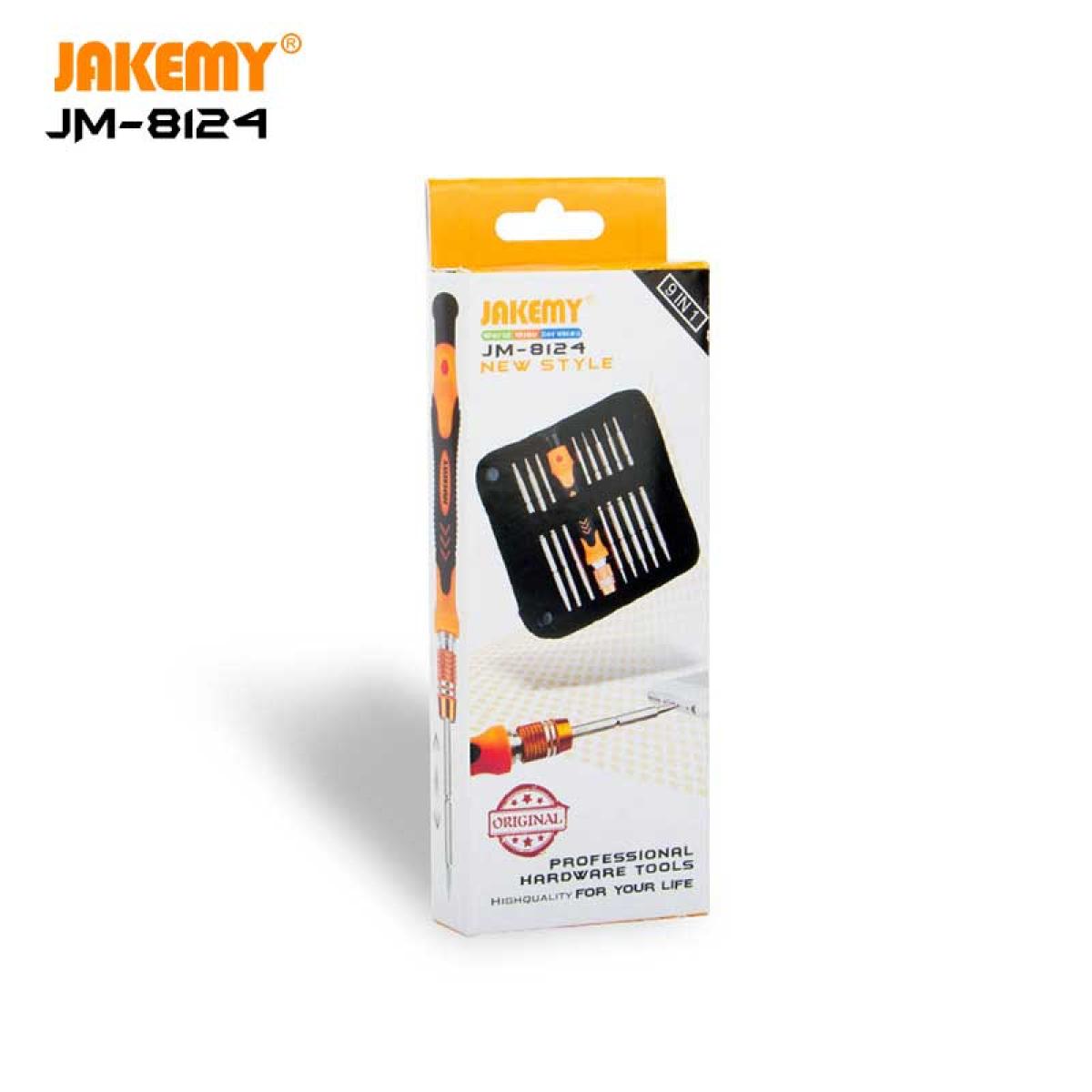 JAKEMY Mini Screwdriver Set – Multi-size Tips for Precise Repair JAKEMY Mini Screwdriver Set – Multi-size Tips for Precise Repair