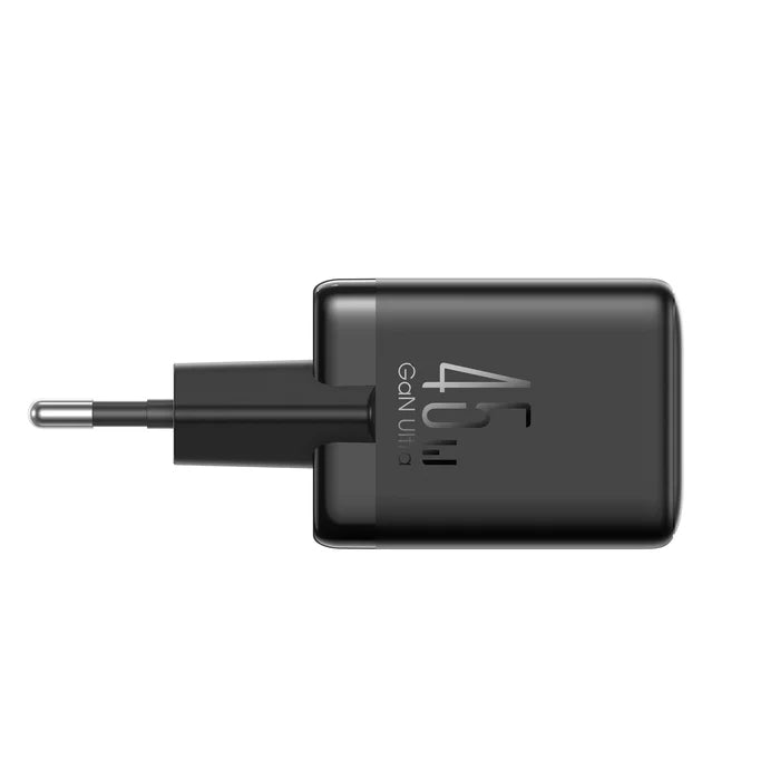 شاحن جوي روم 45 واط GaN ثنائي USB-C - سريع وآمن للغاية
