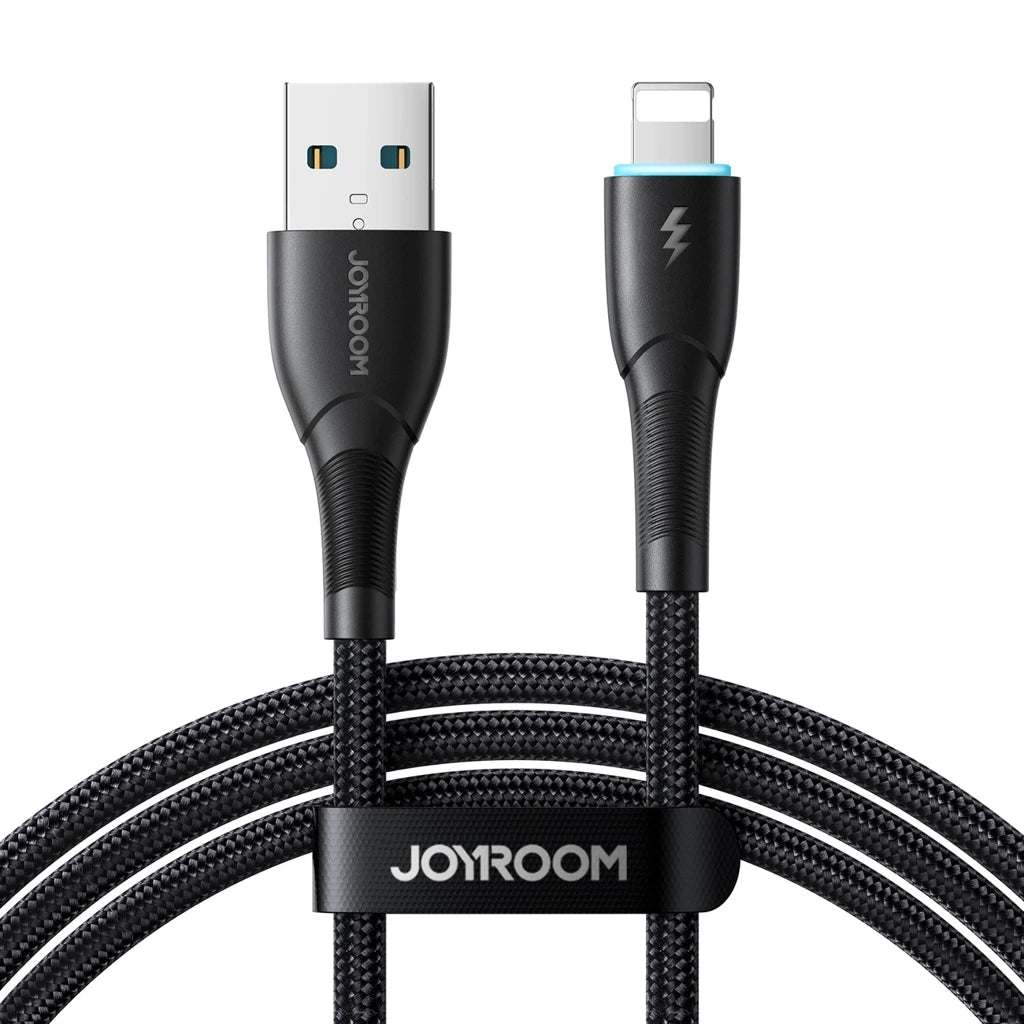 JOYROOM 3A Fast Charging Data Cable Type C & Lightning 1m - Black JOYROOM 3A Fast Charging Data Cable Type C & Lightning 1m - Black