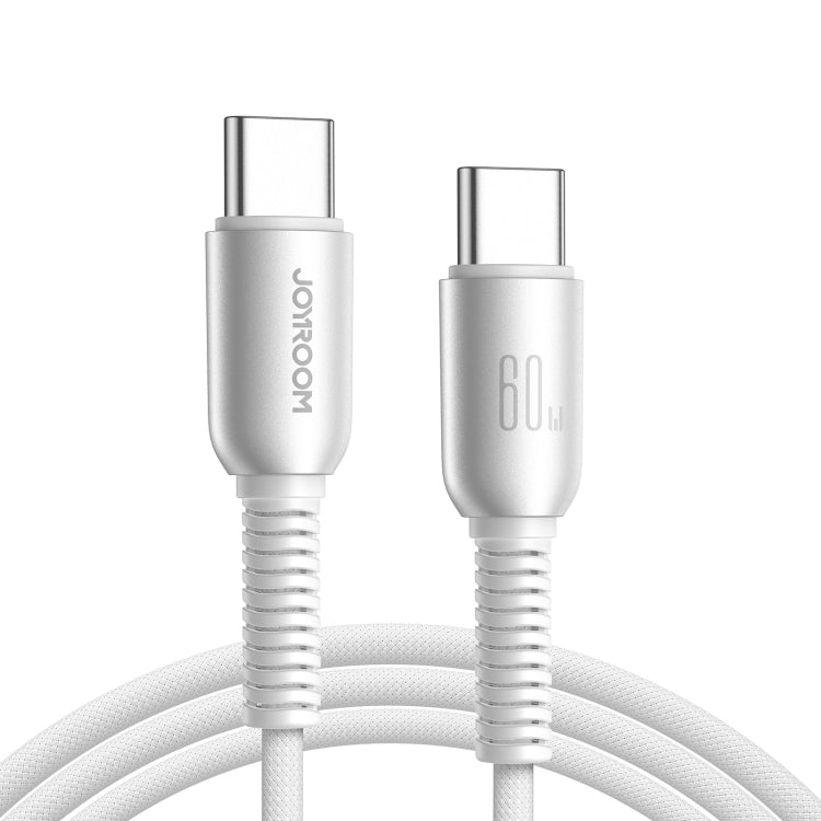 JOYROOM 60W Fast Charging Cable Type C to Type C 1.2m - White JOYROOM 60W Fast Charging Cable Type C to Type C 1.2m - White