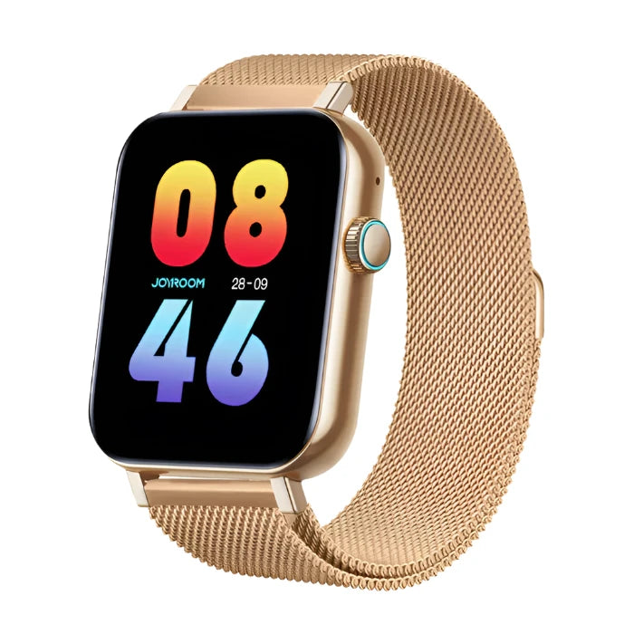 JOYROOM Fit Life Smart Watch Call & Stay Connected Easily - Rose gold