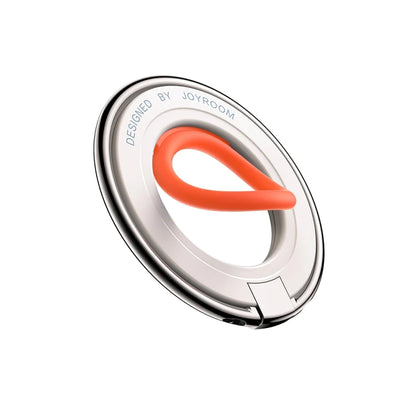 JOYROOM Magnetic Ring Holder for Secure Grip and Flexibility - Orange
