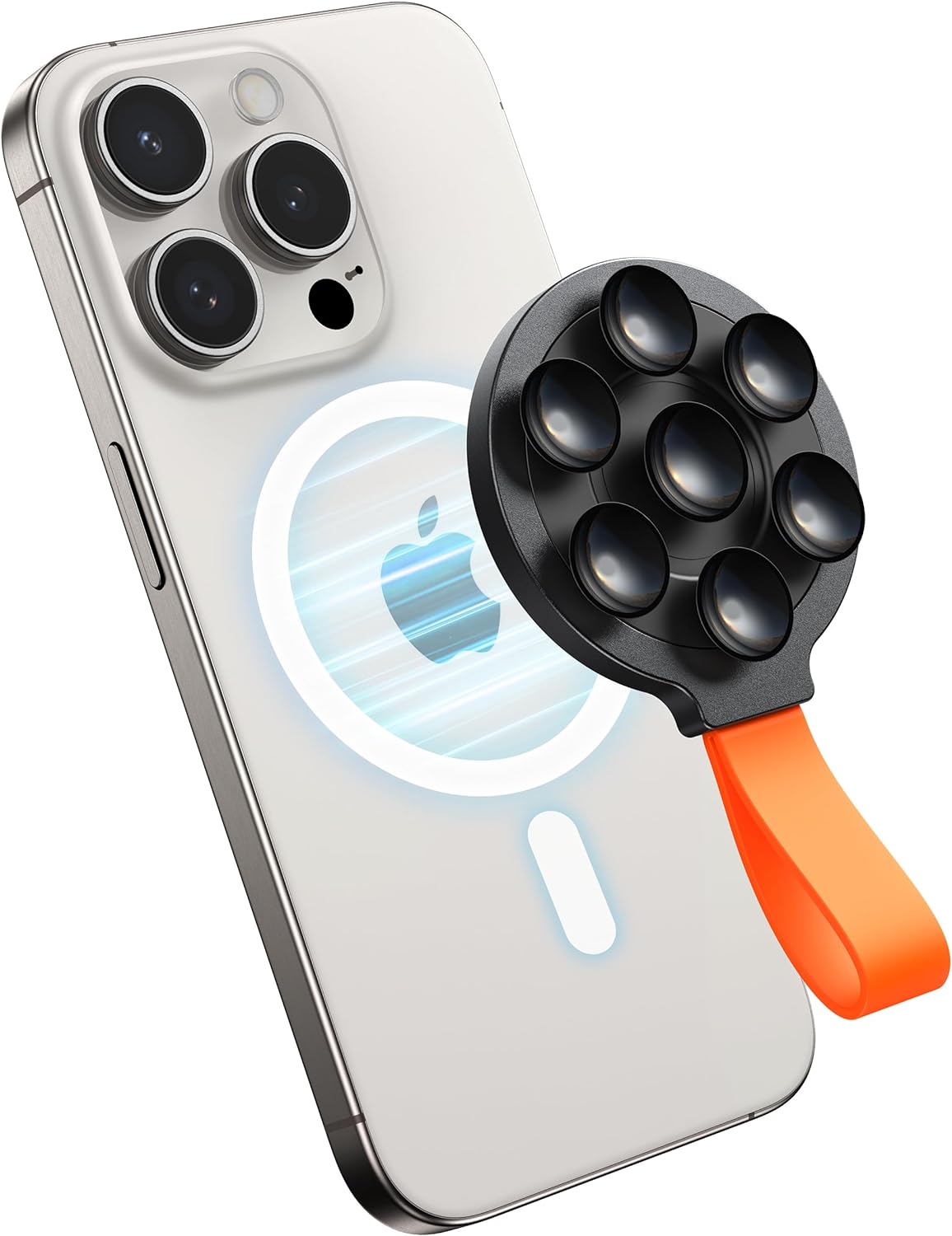 JOYROOM Magnetic Suction Phone Holder Secure & Hands Free Mount - Black