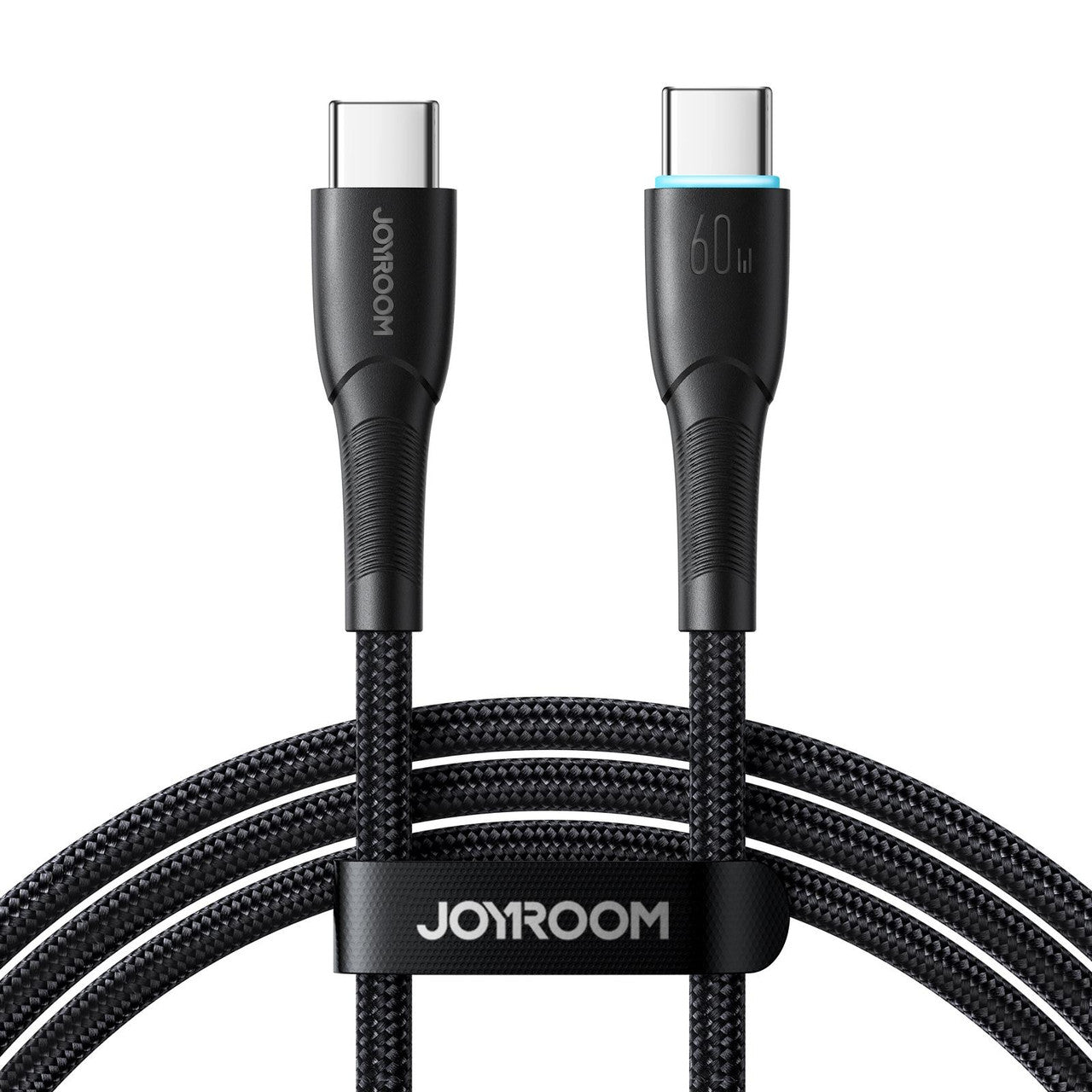 JOYROOM Starry 60W Type C to Type C Fast Charging Cable 1m - Black JOYROOM Starry 60W Type C to Type C Fast Charging Cable 1m - Black