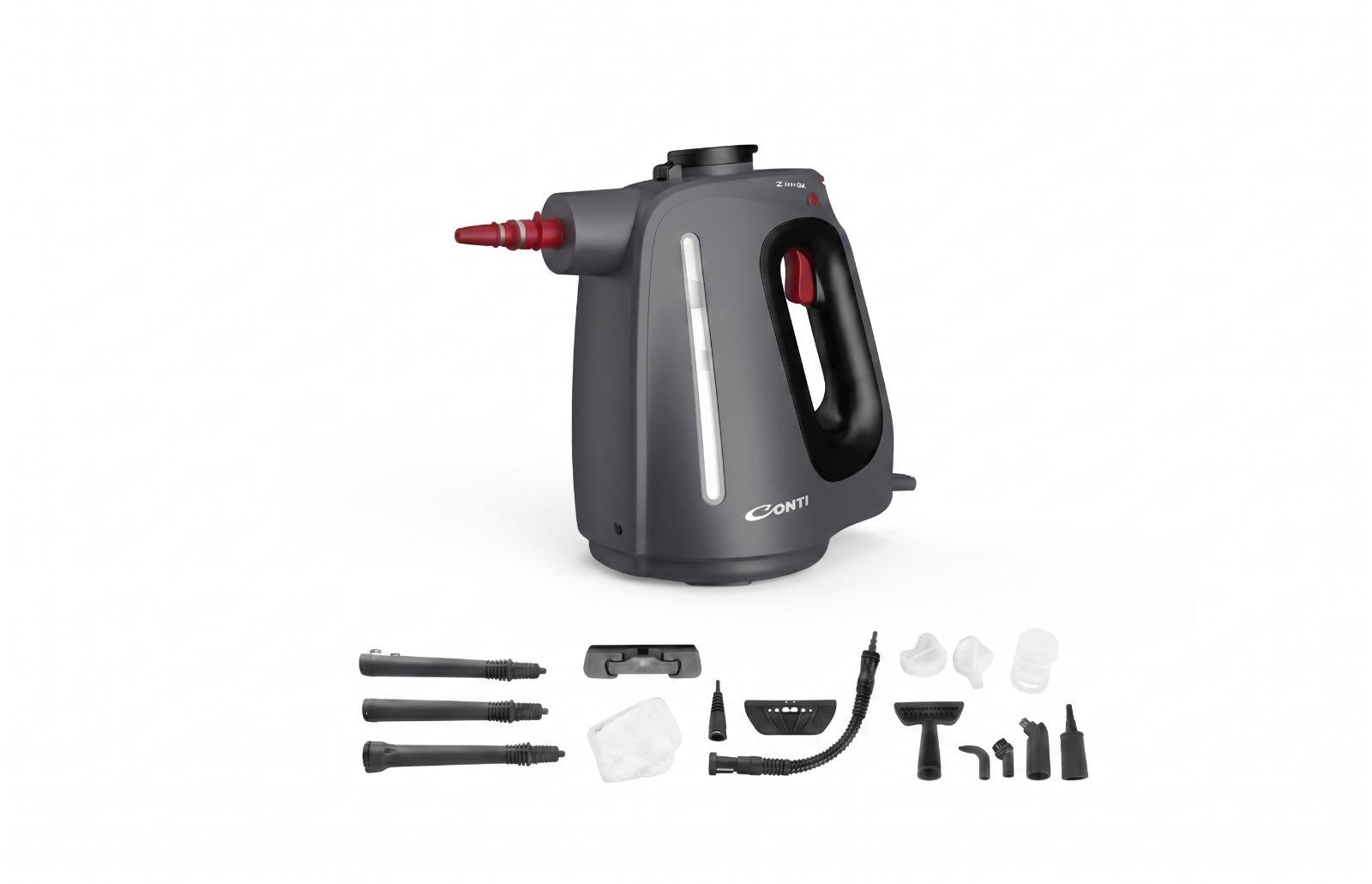 Conti Steam Cleaner 1350W, 550ml Tank, 16 Accessories | SC 1351 CH