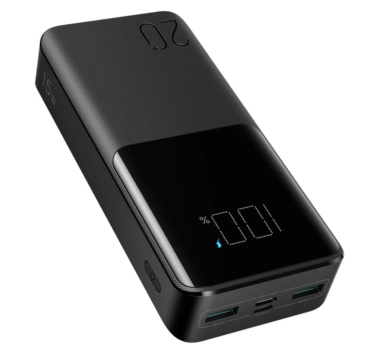 Joyroom 15W Power Bank 20000mAh - Black