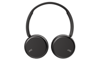 JVC Foldable Bluetooth on-ear Headphones - Black