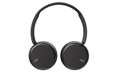 JVC Foldable Bluetooth on-ear Headphones - Black