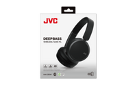 JVC Foldable Bluetooth on-ear Headphones - Black