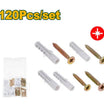 Jadever 120 Piece Screw and Wedge Set Versatile & Durable