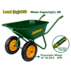 Jadever 150kg 90L Dual-Wheel Concrete Cart