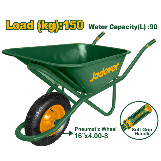 Jadever 150kg Concrete Cart Durable & Efficient