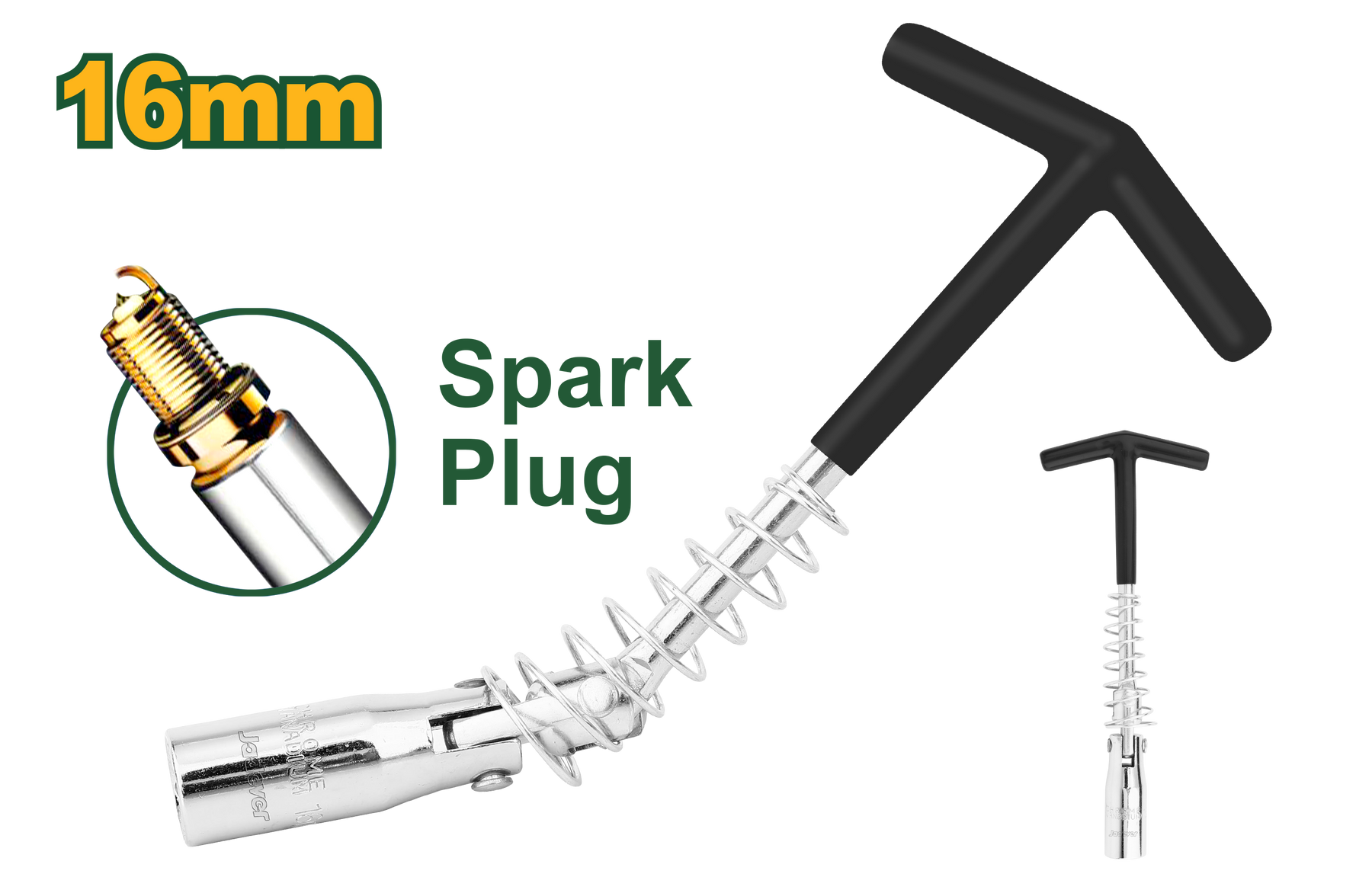 Jadever 16mm Spark Plug Box Wrench Professional Tool Jadever 16mm Spark Plug Box Wrench Professional Tool